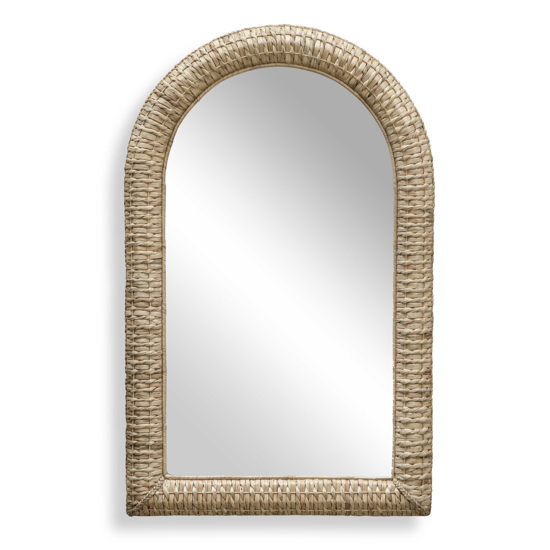 Uttermost Twisted Seagrass Arch Mirror