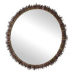 Uttermost Tiger Sea Urchin Round Mirror