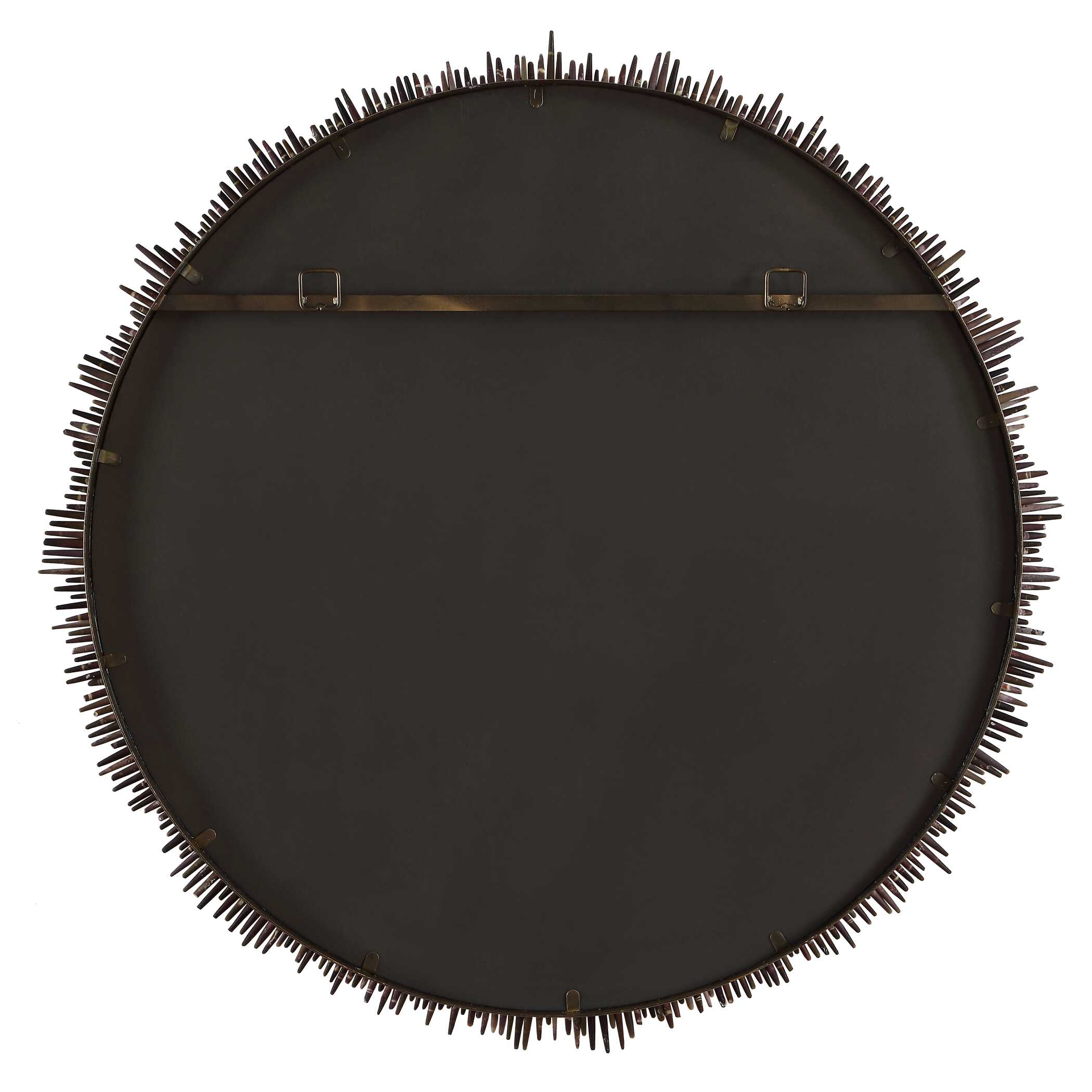 Uttermost Tiger Sea Urchin Round Mirror