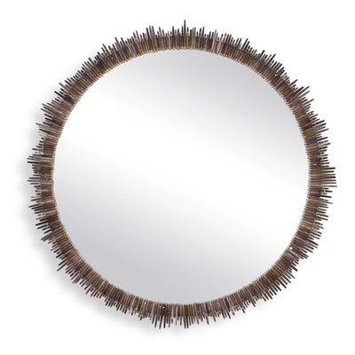 Uttermost Tiger Sea Urchin Round Mirror
