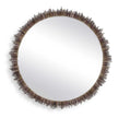 Uttermost Tiger Sea Urchin Round Mirror