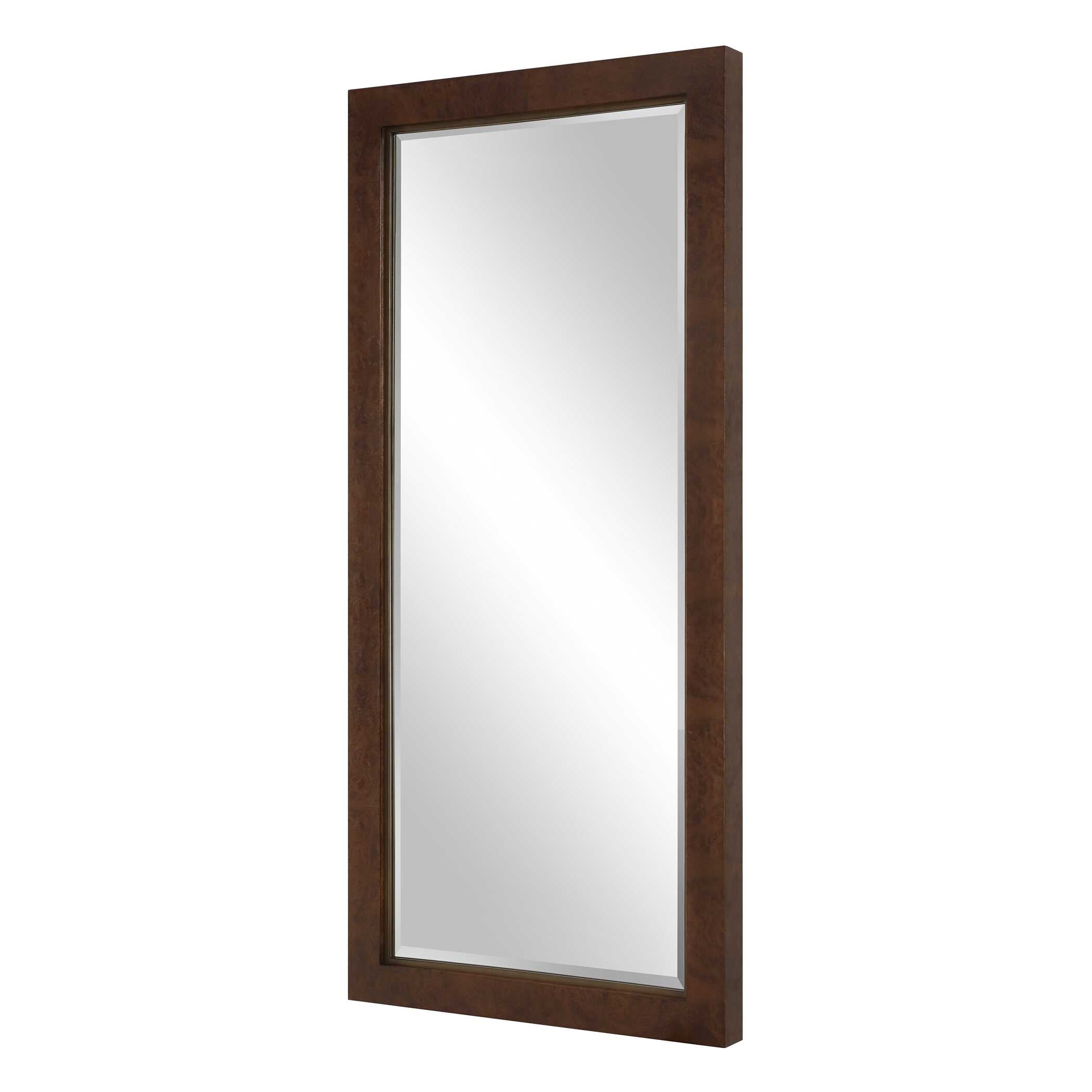 Uttermost Durant Tall Wood Mirror