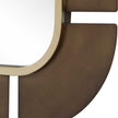 Uttermost Segment Dark Bronze Mirror