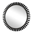 Uttermost Jael Round Iron Bands Mirror