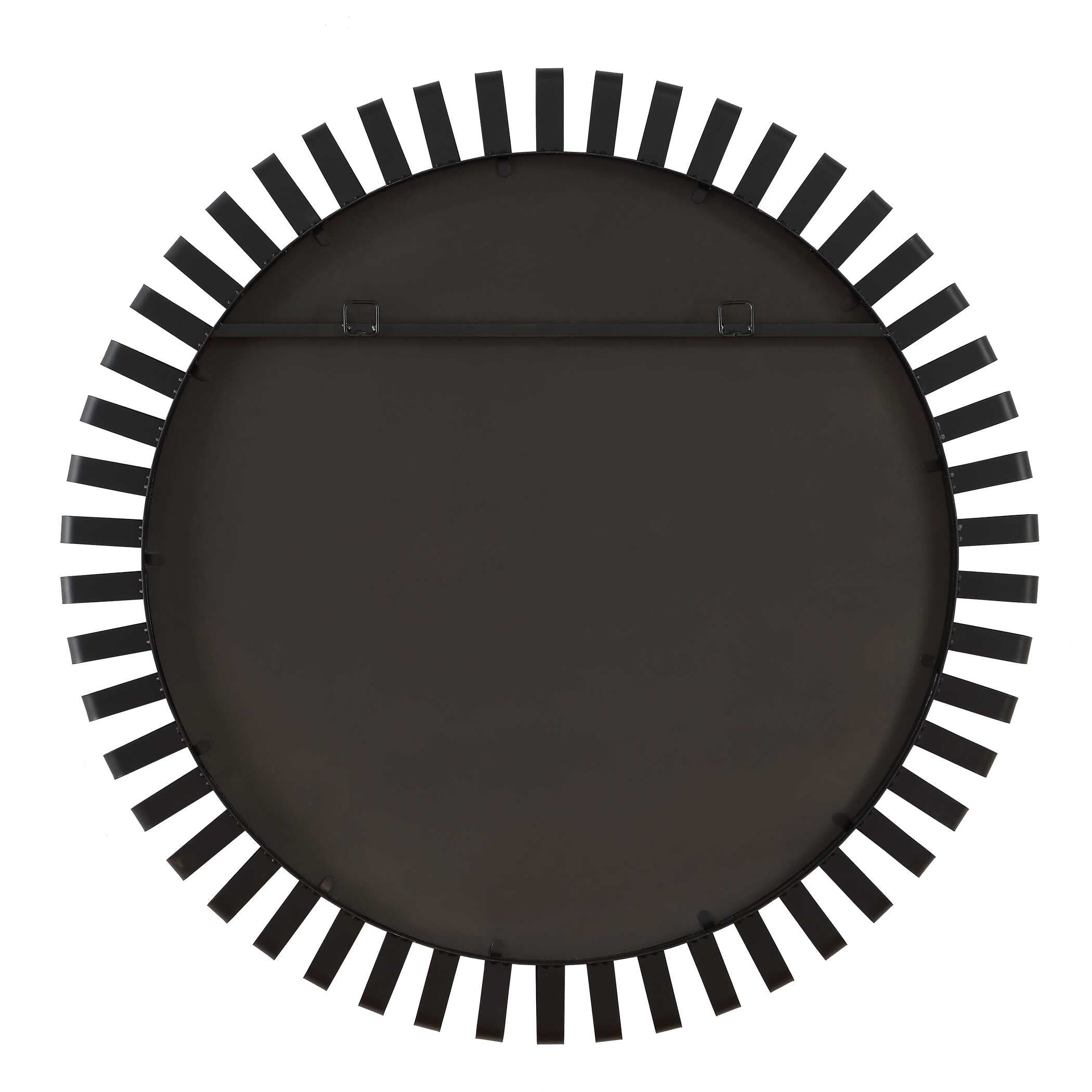 Uttermost Jael Round Iron Bands Mirror