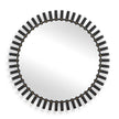 Uttermost Jael Round Iron Bands Mirror