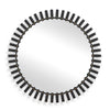 Uttermost Jael Round Iron Bands Mirror