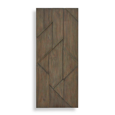 Uttermost Hanoi Geometric Wood Wall Panel