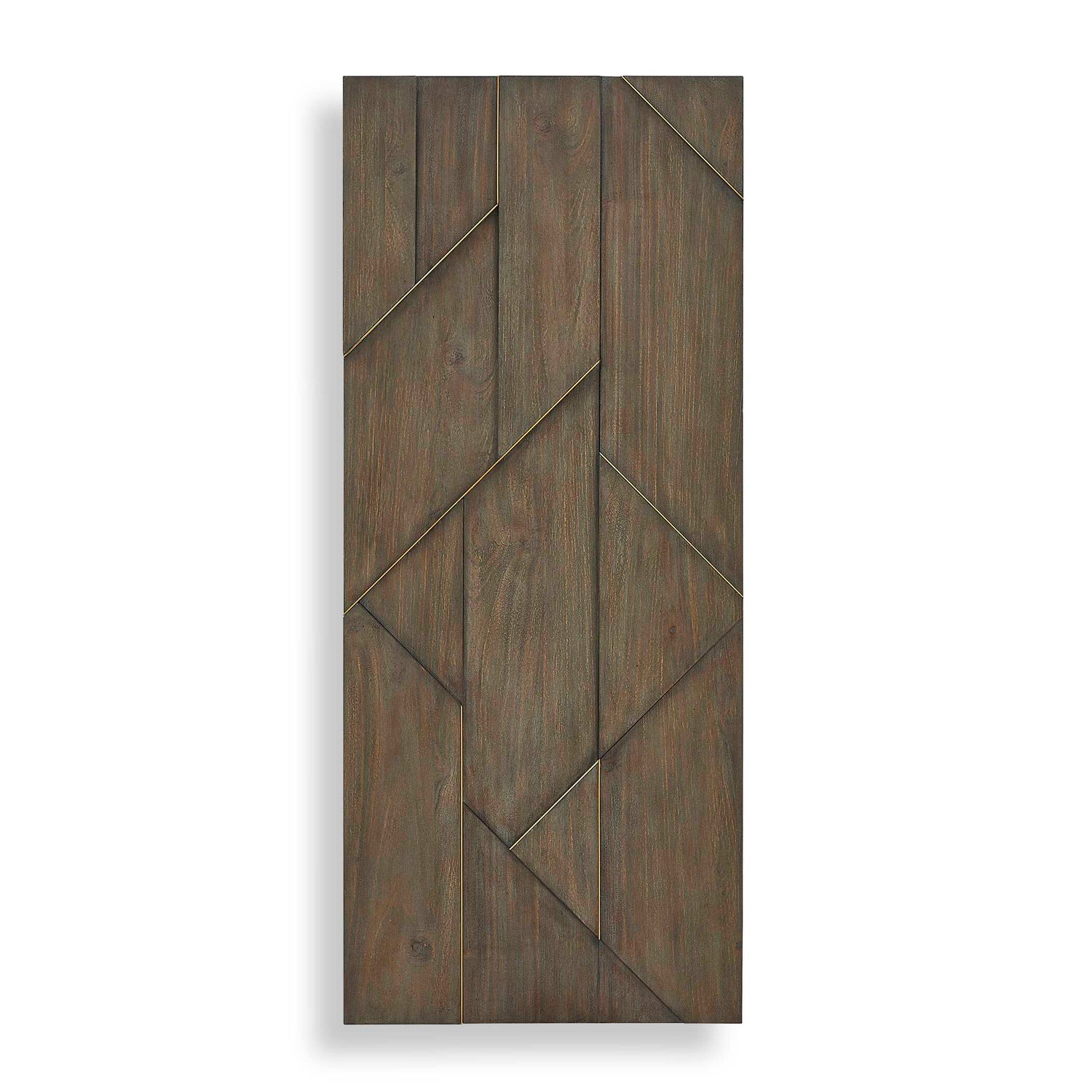 Uttermost Hanoi Geometric Wood Wall Panel