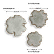 Uttermost Selene Gray Wall Decor - Set of 3