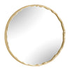 Uttermost Crinkle Round Mirror