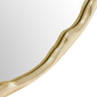 Uttermost Crinkle Round Mirror