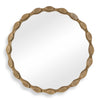 Uttermost Marietta Round Brass Mirror