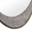 Uttermost Schiller Oval Antique Nickel Mirror
