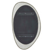 Uttermost Schiller Oval Antique Nickel Mirror