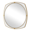 Uttermost Estella White Round Mirror
