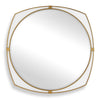 Uttermost Estella White Round Mirror