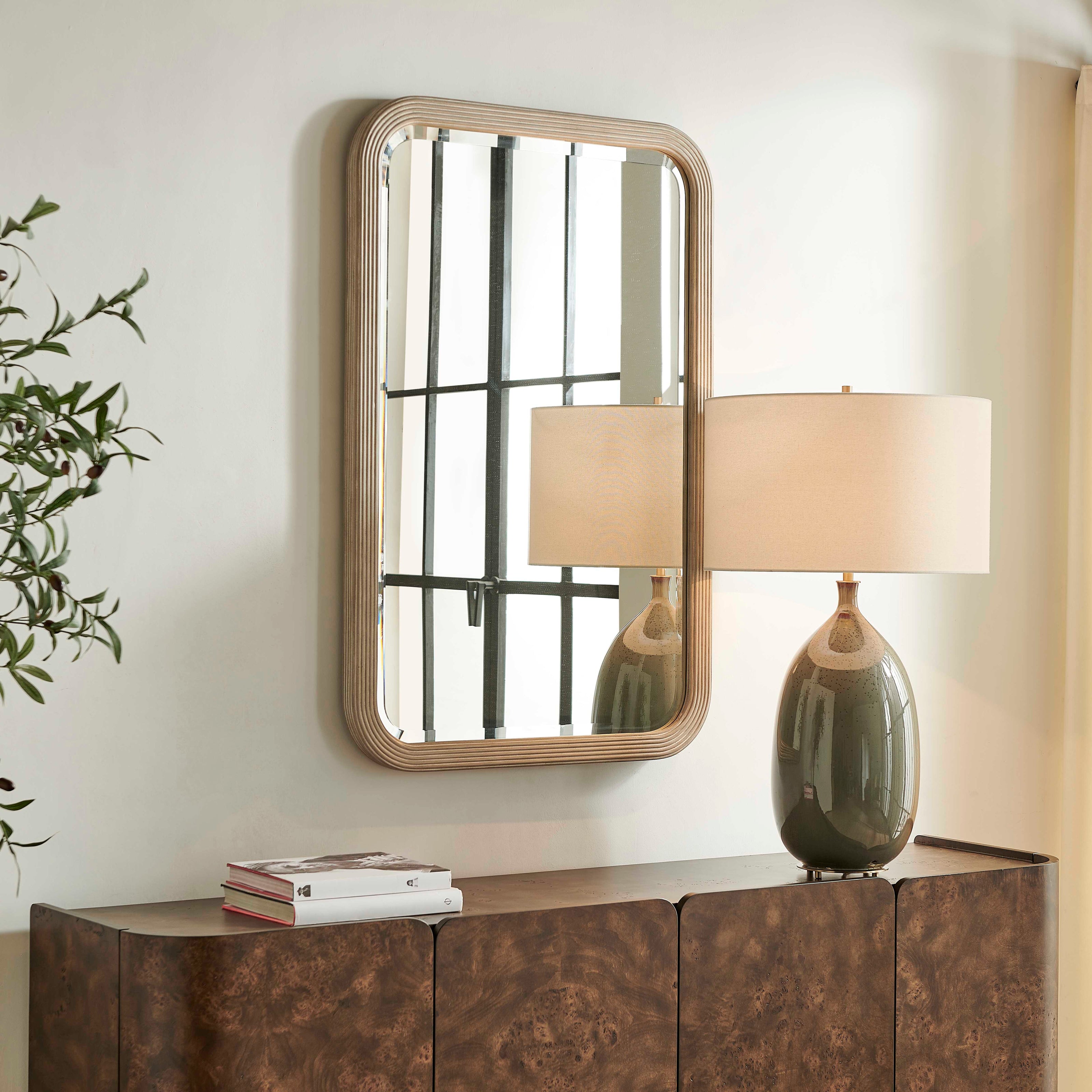 Uttermost Emari Warm Gray Mirror