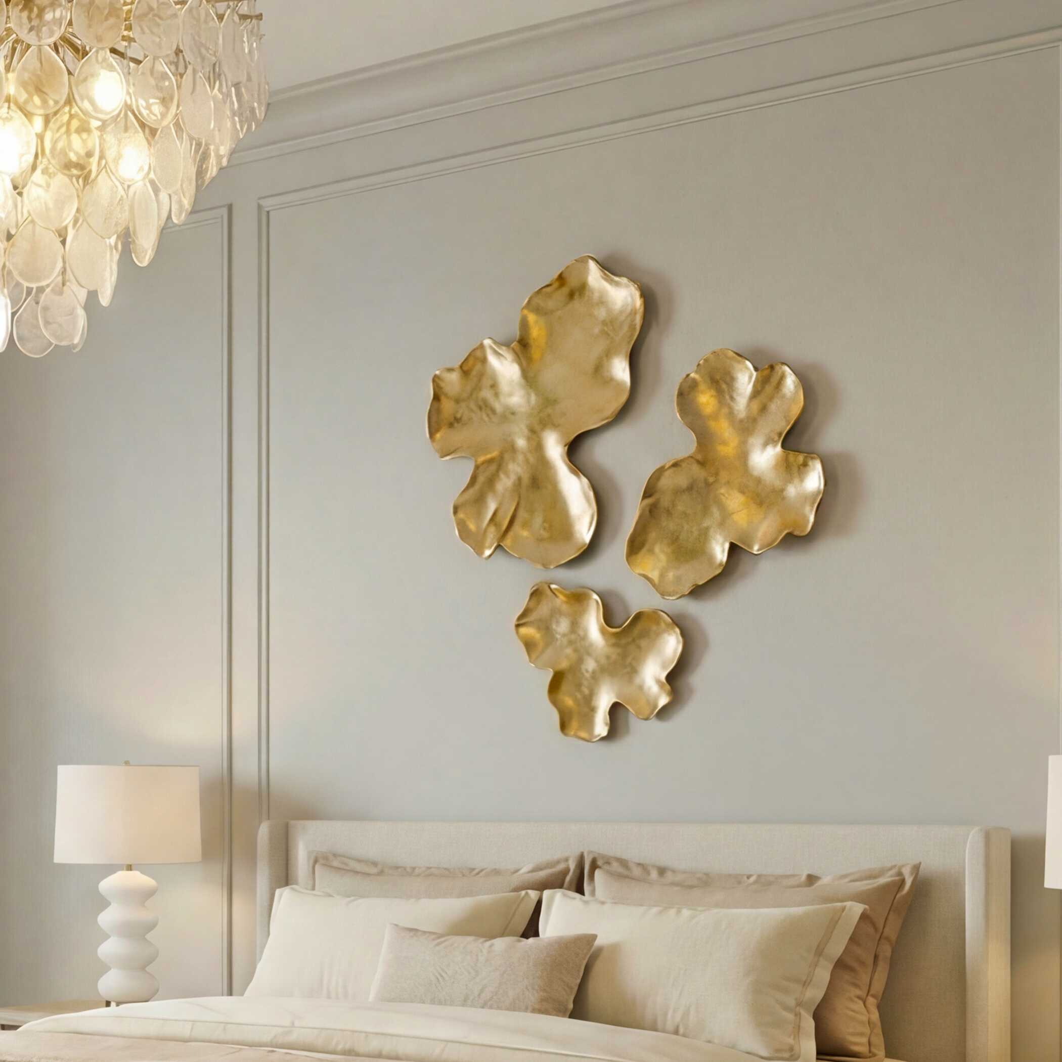 Uttermost Lumina Gold Wall Decor - Set of 3