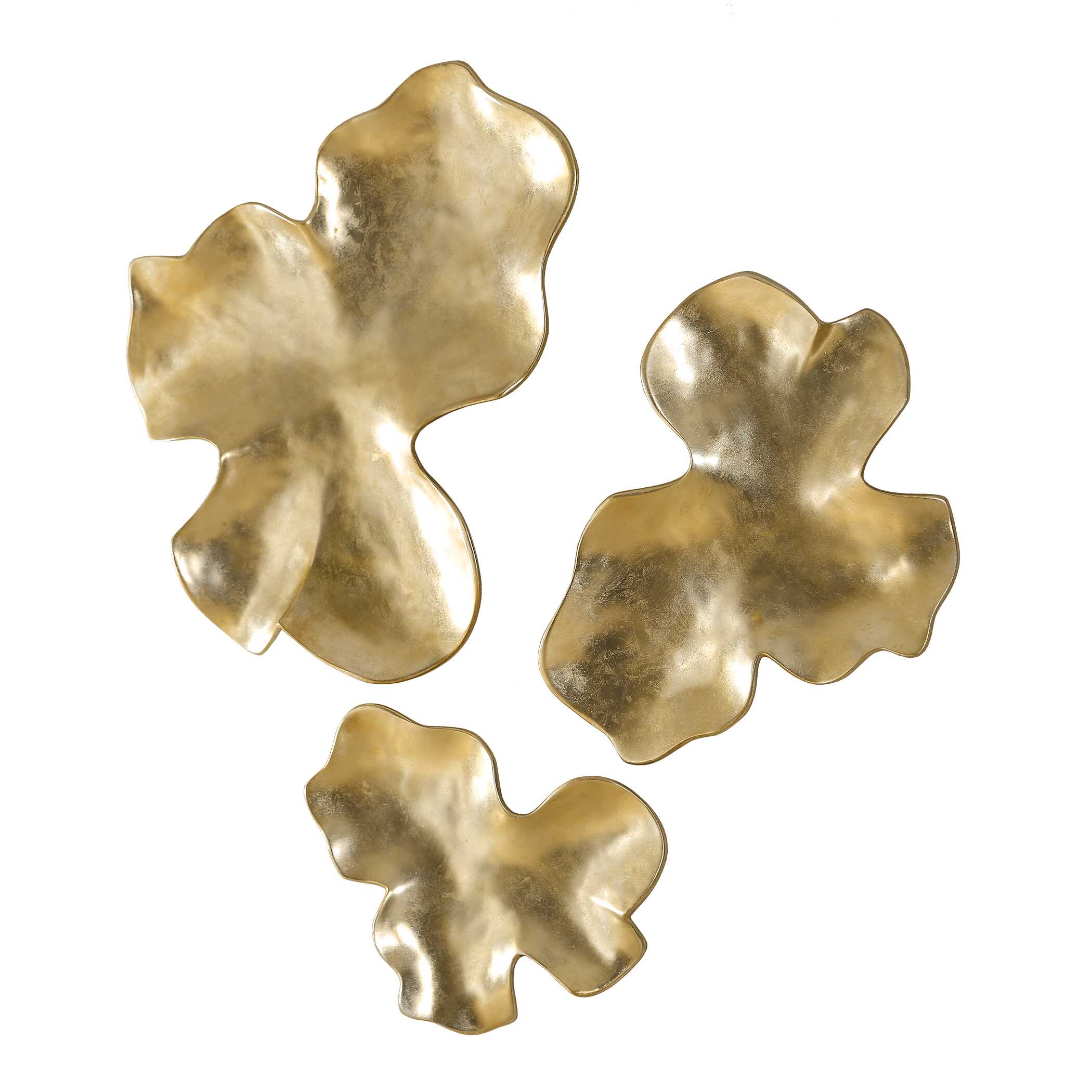 Uttermost Lumina Gold Wall Decor - Set of 3