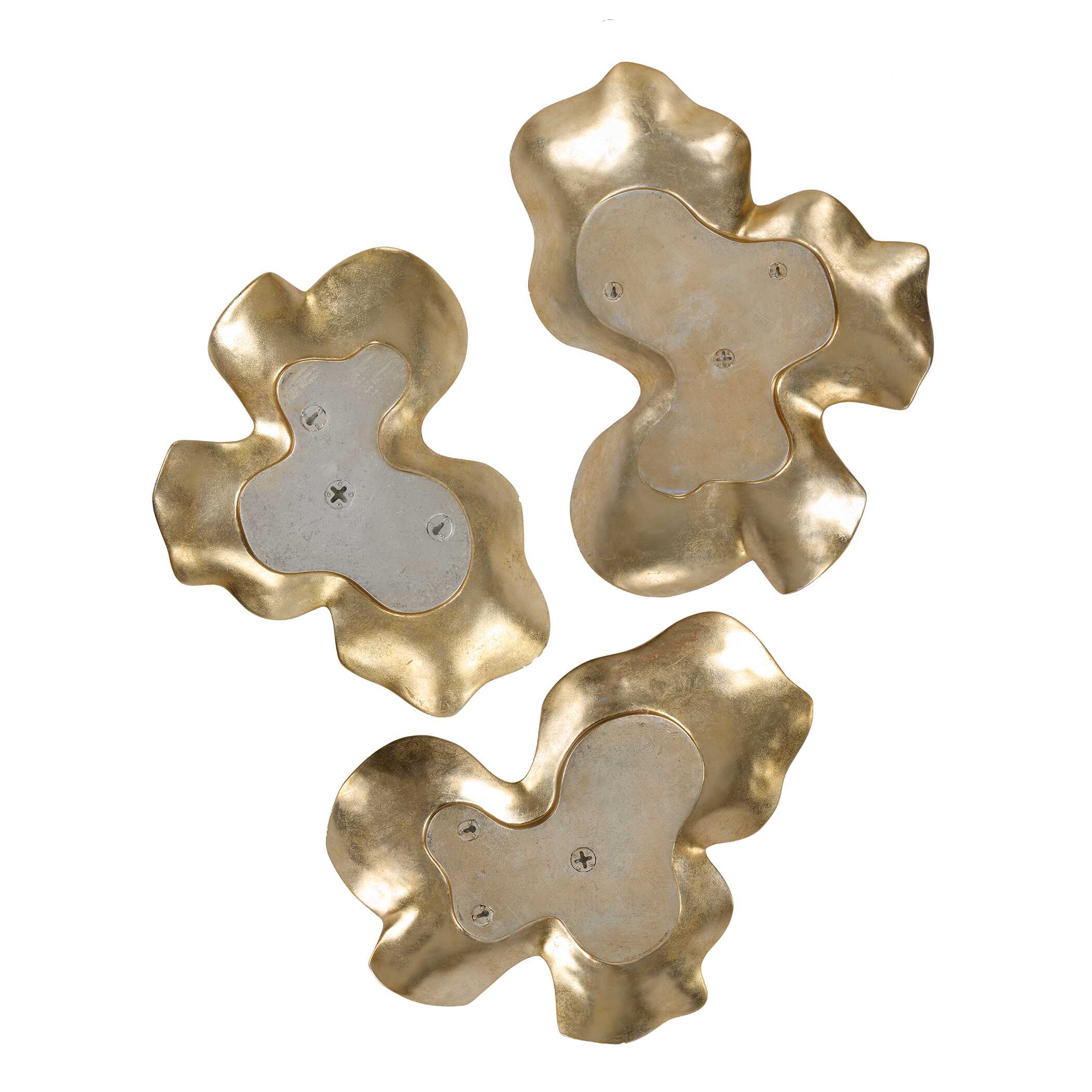 Uttermost Lumina Gold Wall Decor - Set of 3