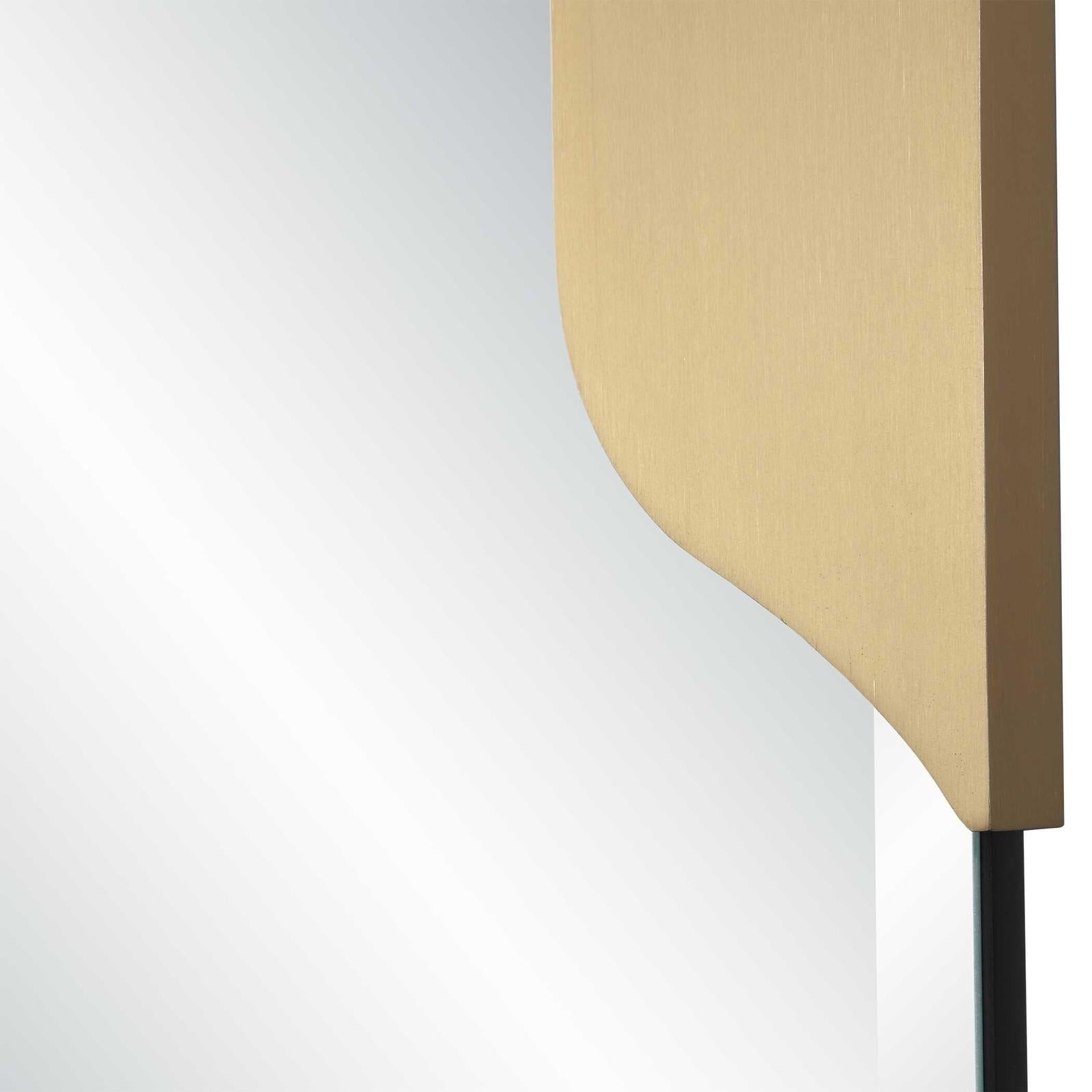 Uttermost Makari Antique Brass Mirror