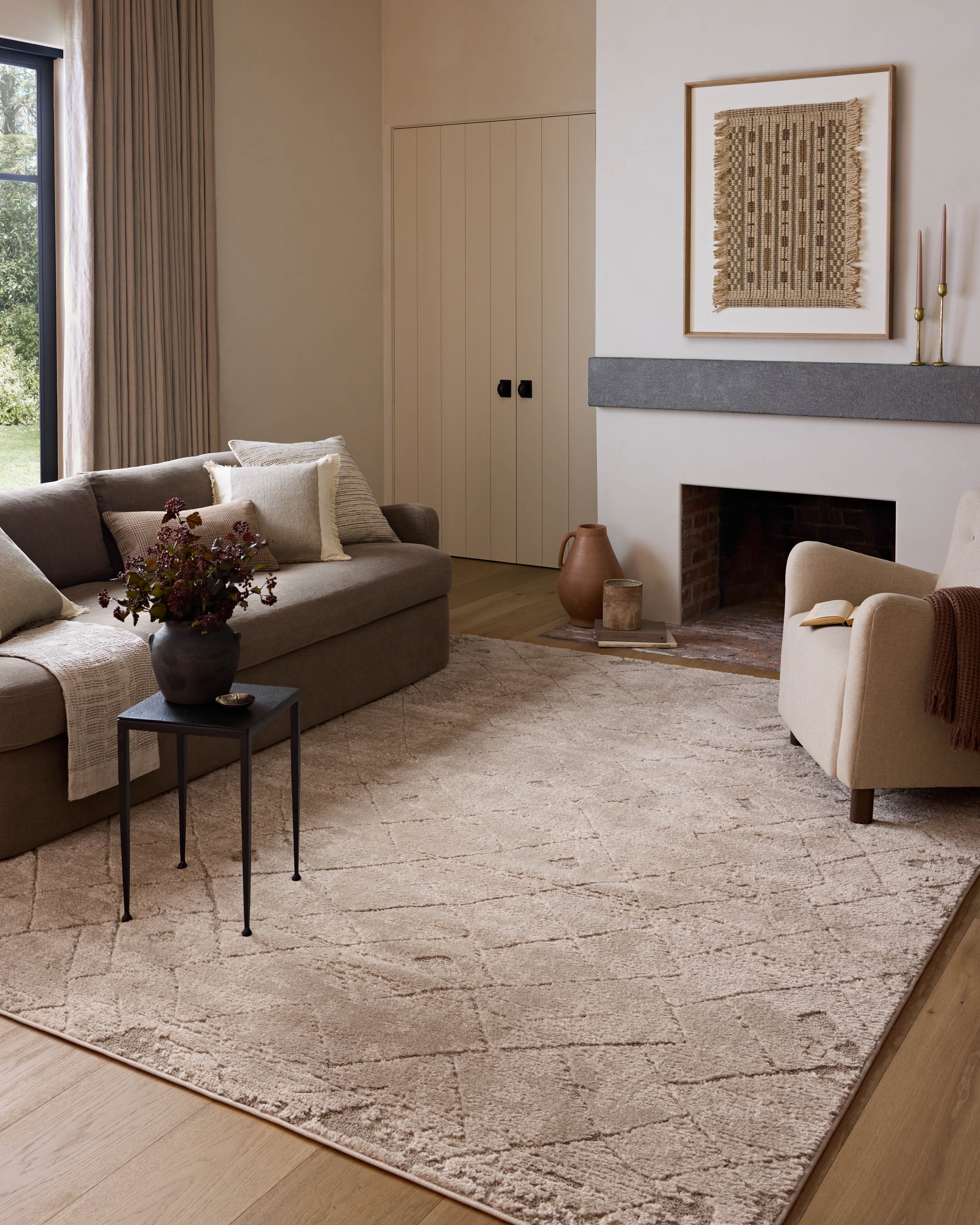 Amber Lewis Monty Beige / Natural Rug DC10