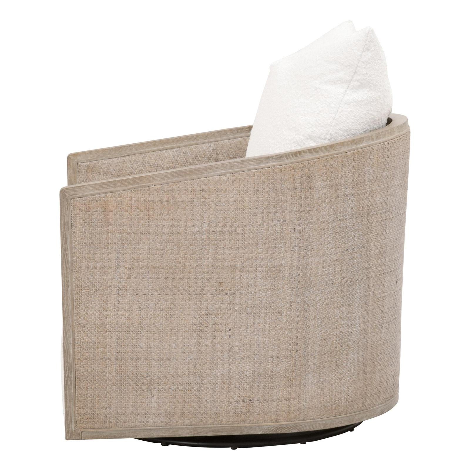 Essentials For Living McGuire Swivel Club Chair