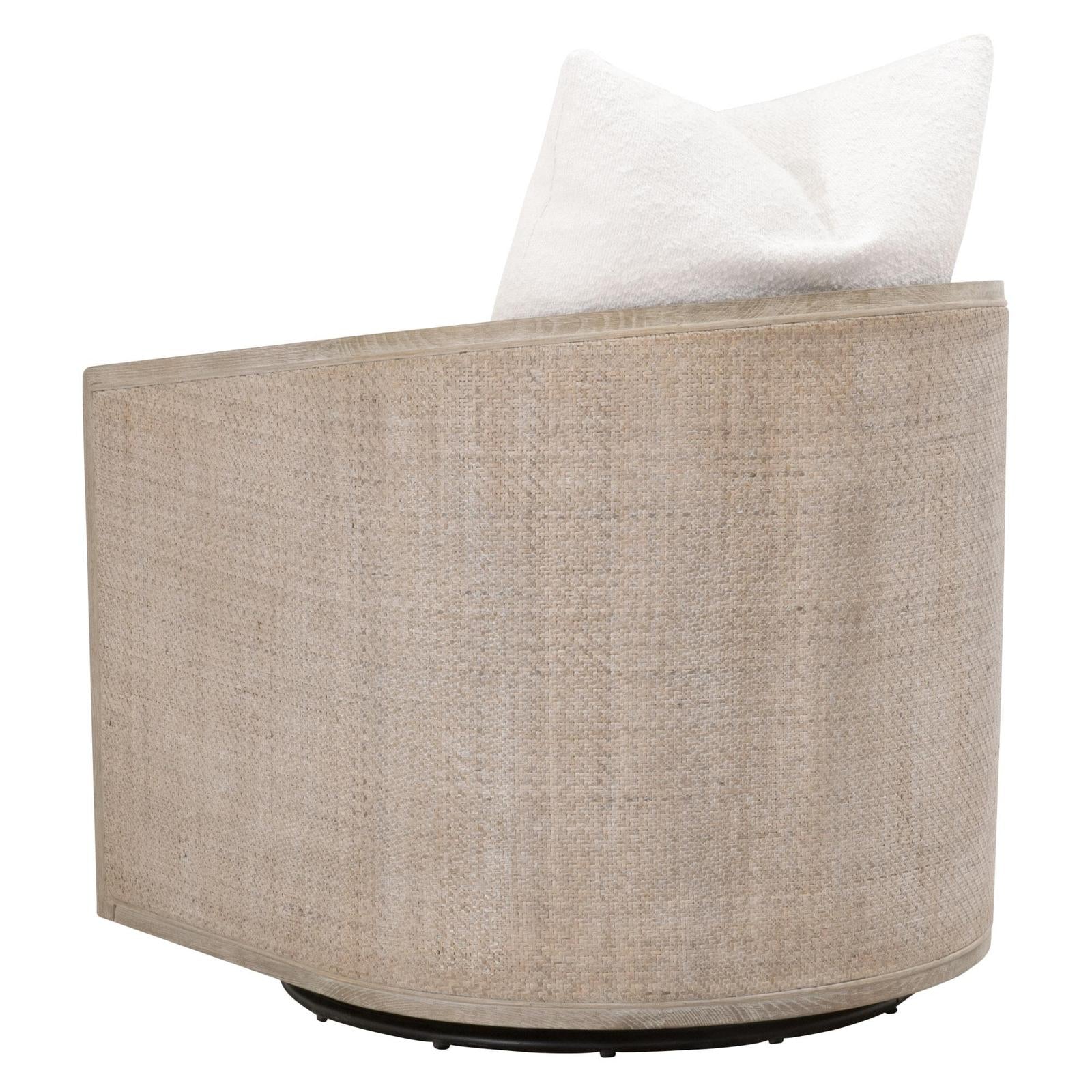Essentials For Living McGuire Swivel Club Chair