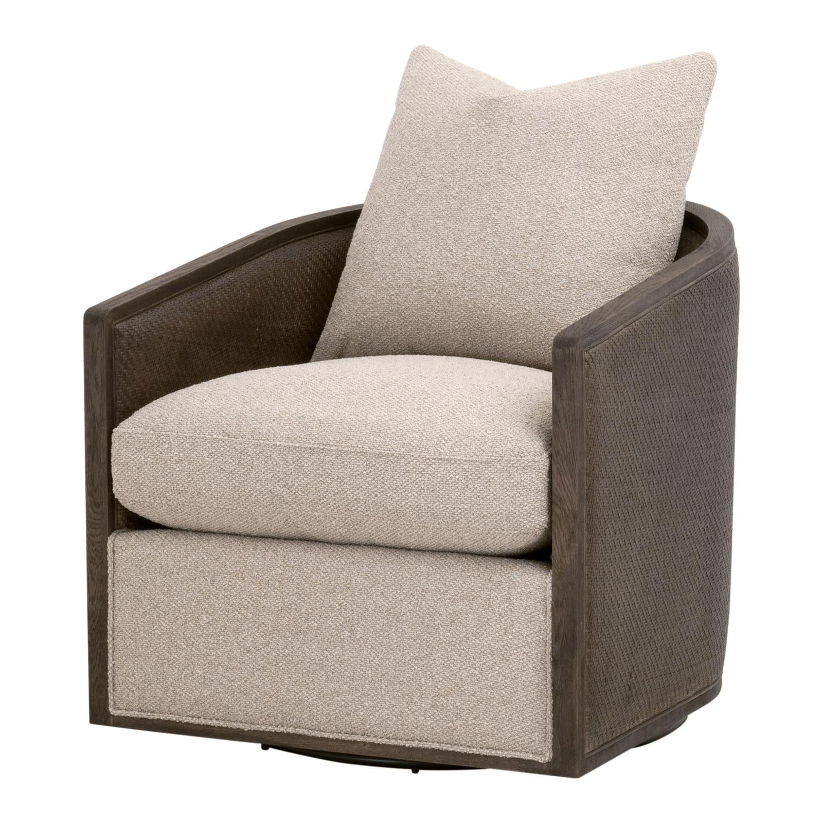 Essentials For Living McGuire Swivel Club Chair