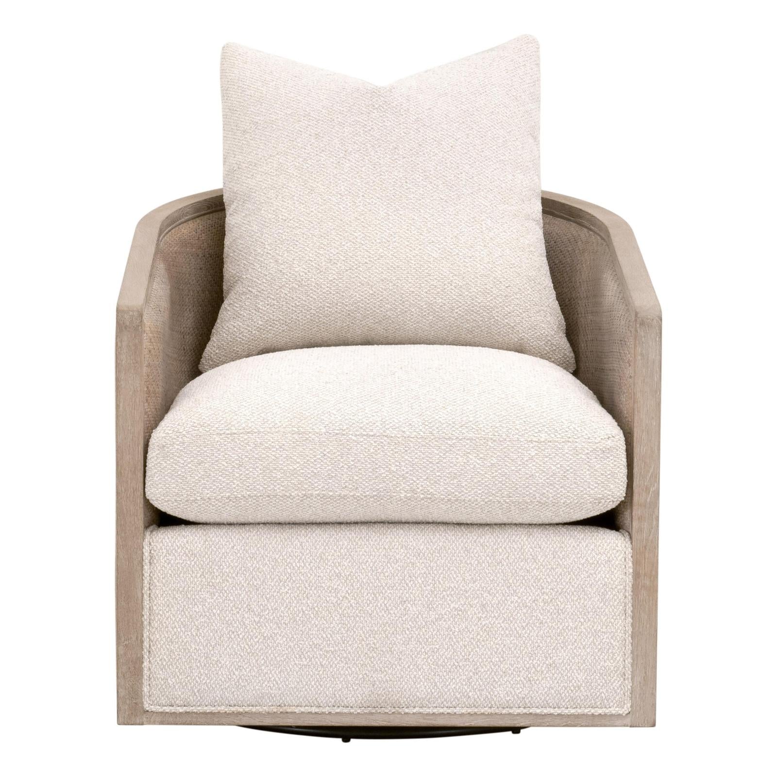 Essentials For Living McGuire Swivel Club Chair