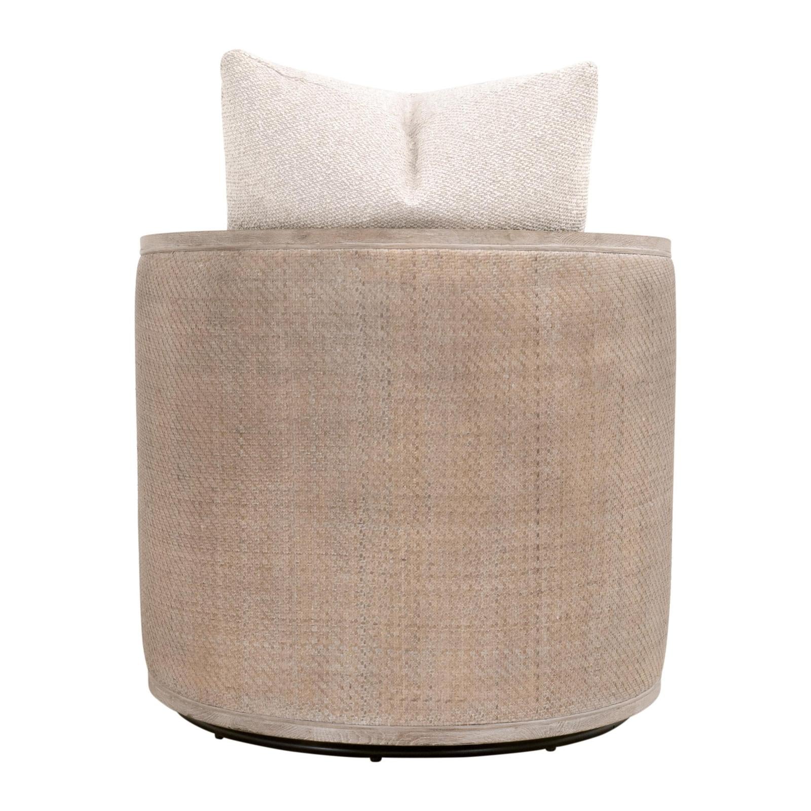 Essentials For Living McGuire Swivel Club Chair
