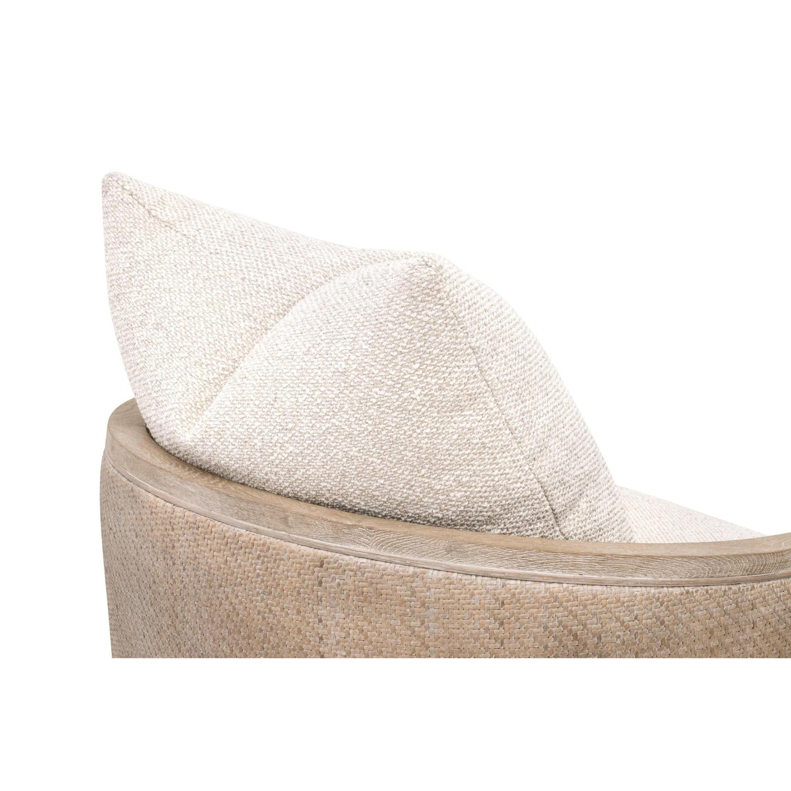 Essentials For Living McGuire Swivel Club Chair