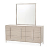 Michael Amini Lotus Bay Large Dresser with Mirror - Sand