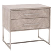 Essentials For Living Mosaic 2-Drawer Nightstand Clearance