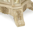 Michael Amini Platine de Royale Round Dining Table - Champagne