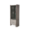 Michael Amini Roxbury Park Display Cabinet - Slate