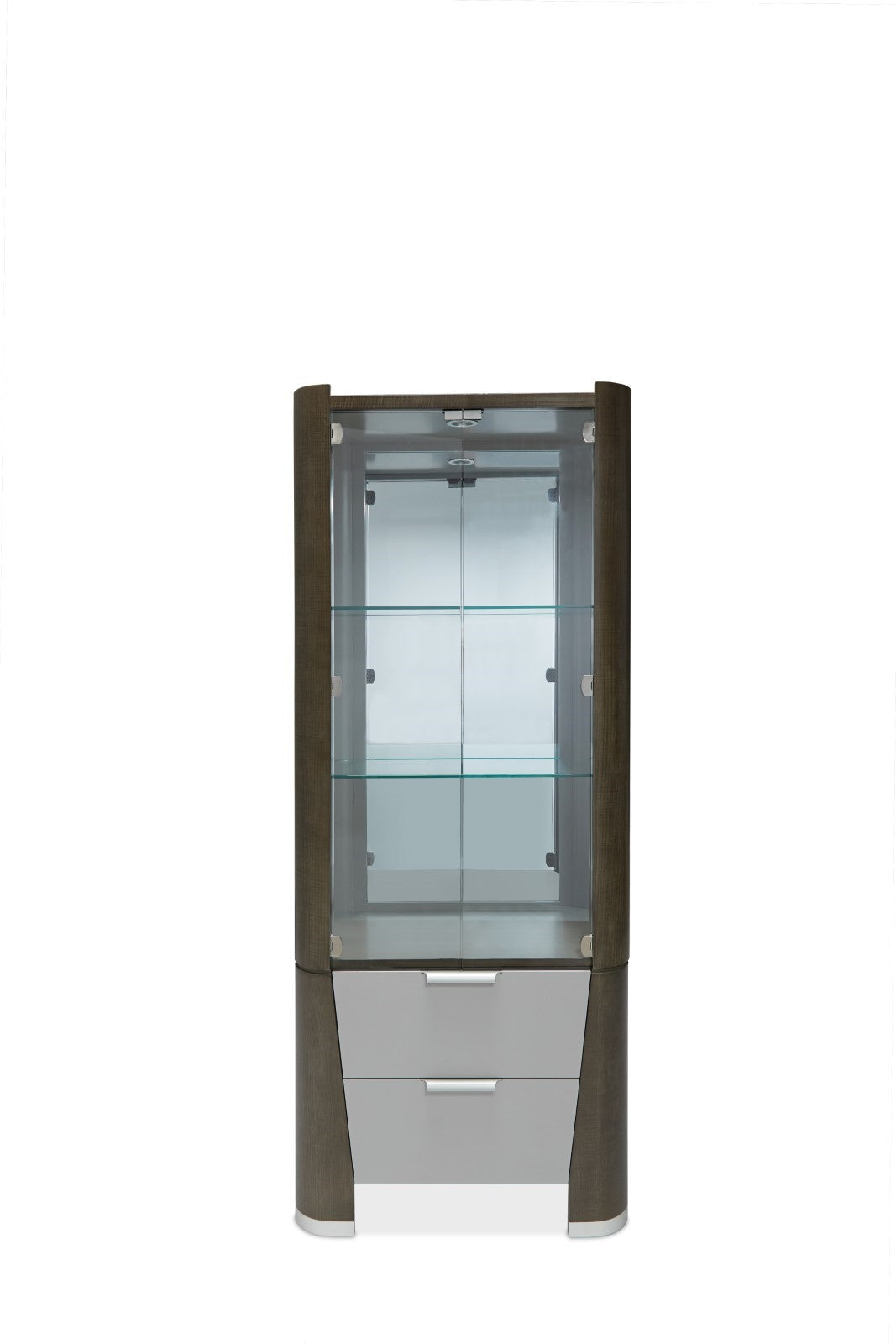 Michael Amini Roxbury Park Display Cabinet - Slate