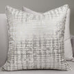 Michael Amini Roxbury Park Velvet Loveseat - Steel/Slate