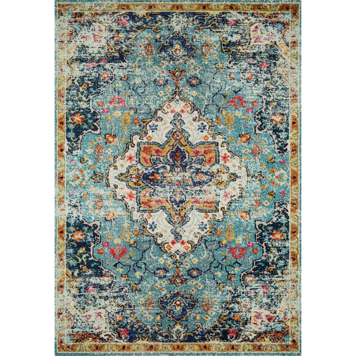 Loloi II Nadia NN-04 Blue / Midnight Rug