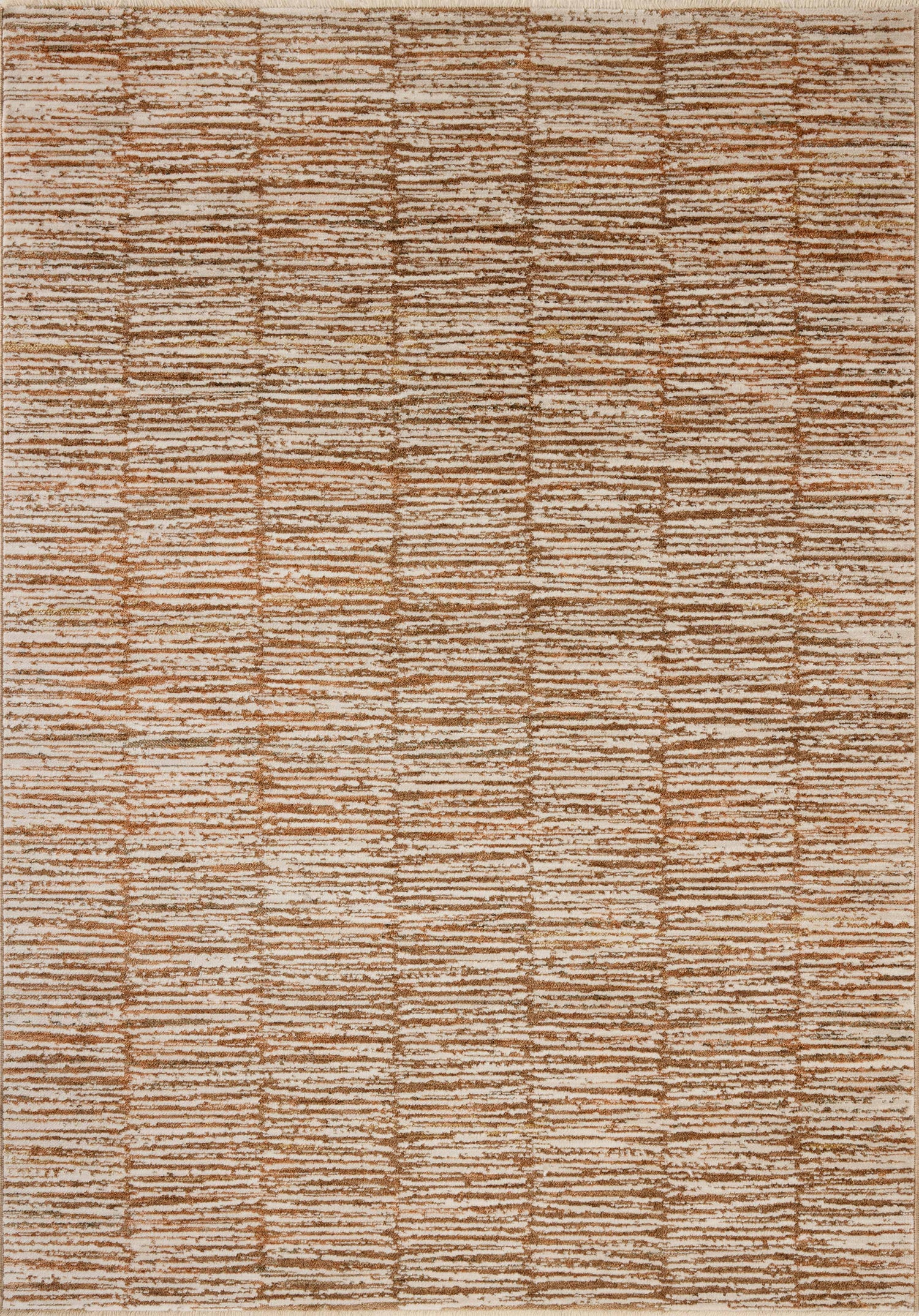 Loloi II NEL-01 Terracotta / Ivory Rug DC10