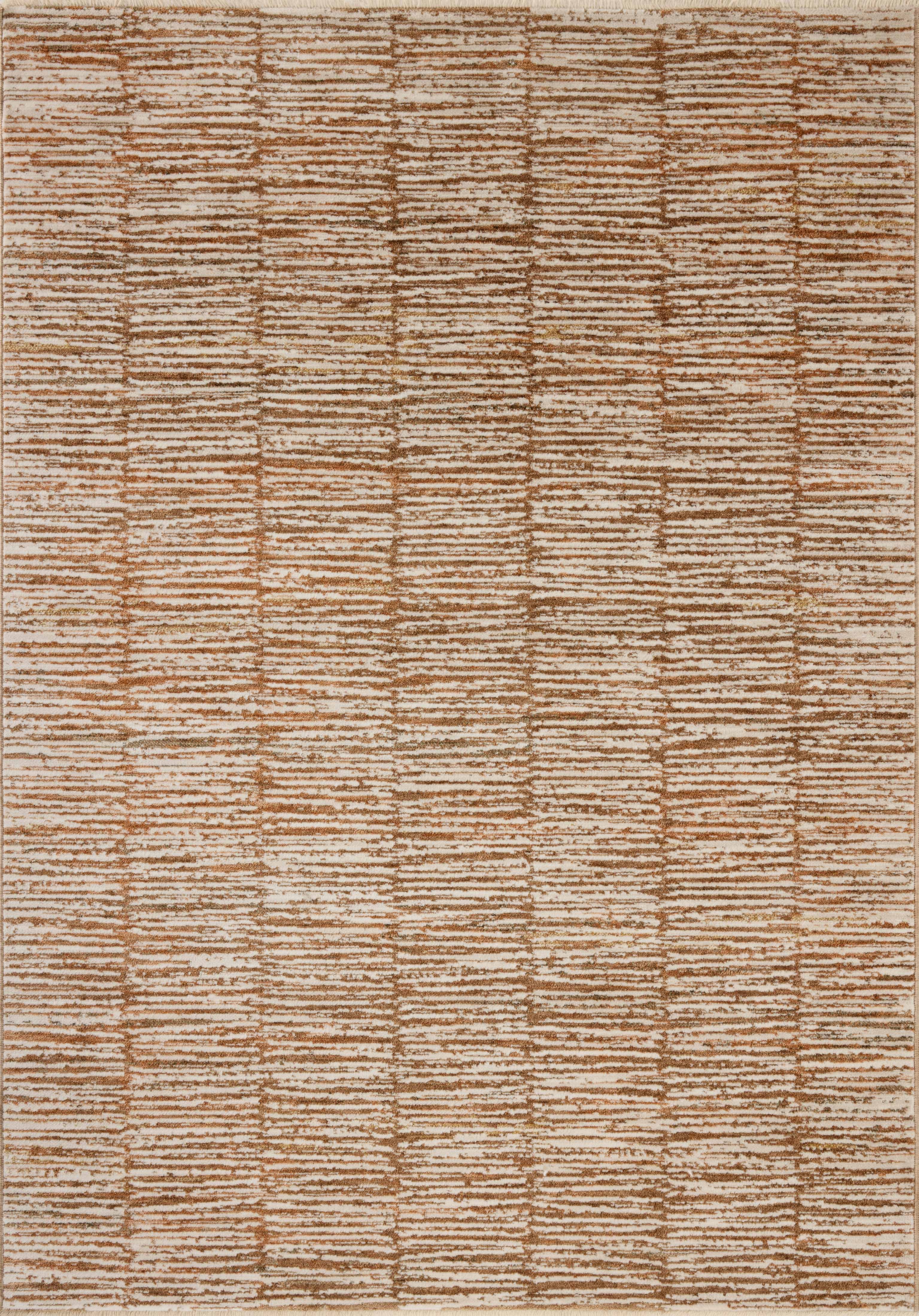 Loloi II NEL-01 Terracotta / Ivory Rug DC10