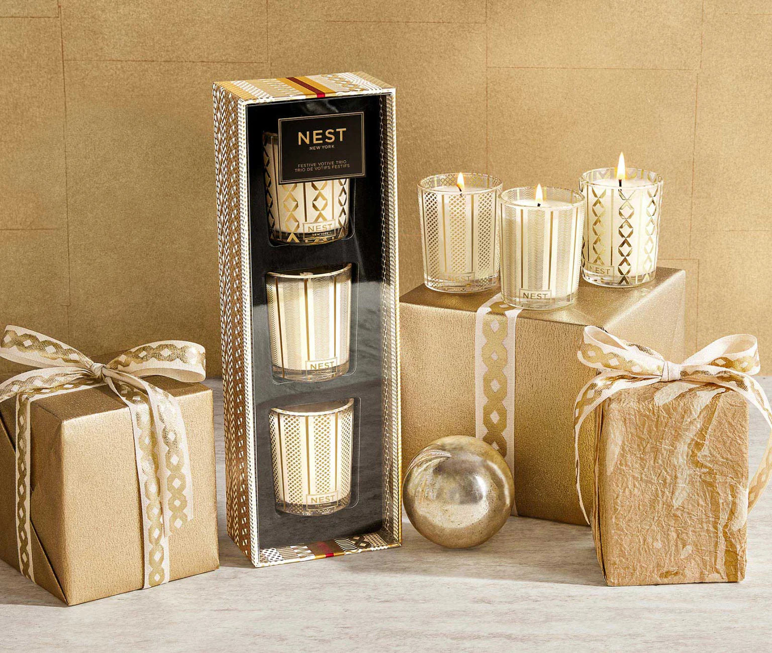 Nest Festive Votive Trio