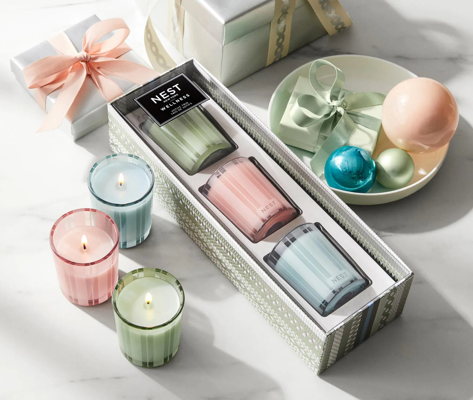 Nest Wellness Votive Trio