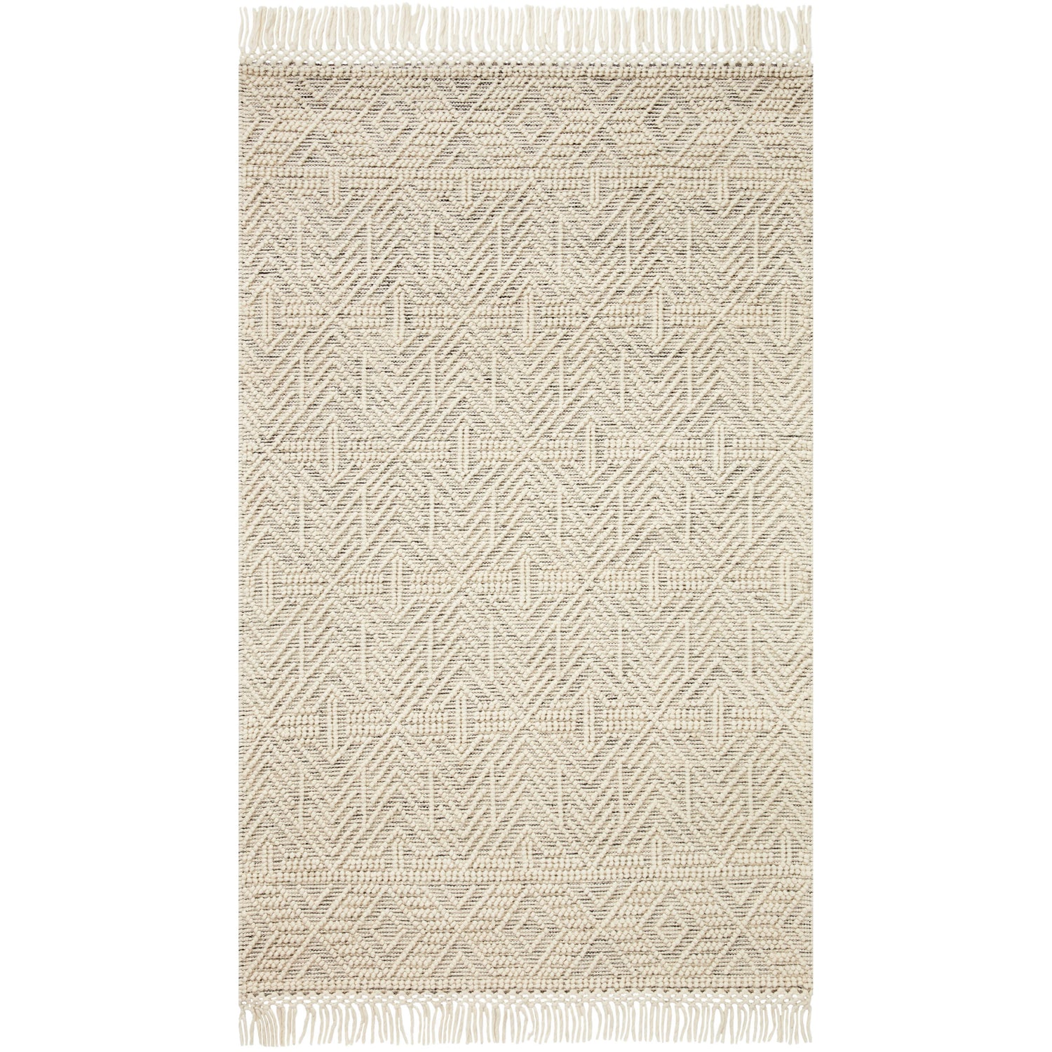 Loloi II Noelle NOE-01 Ivory / Black Rug