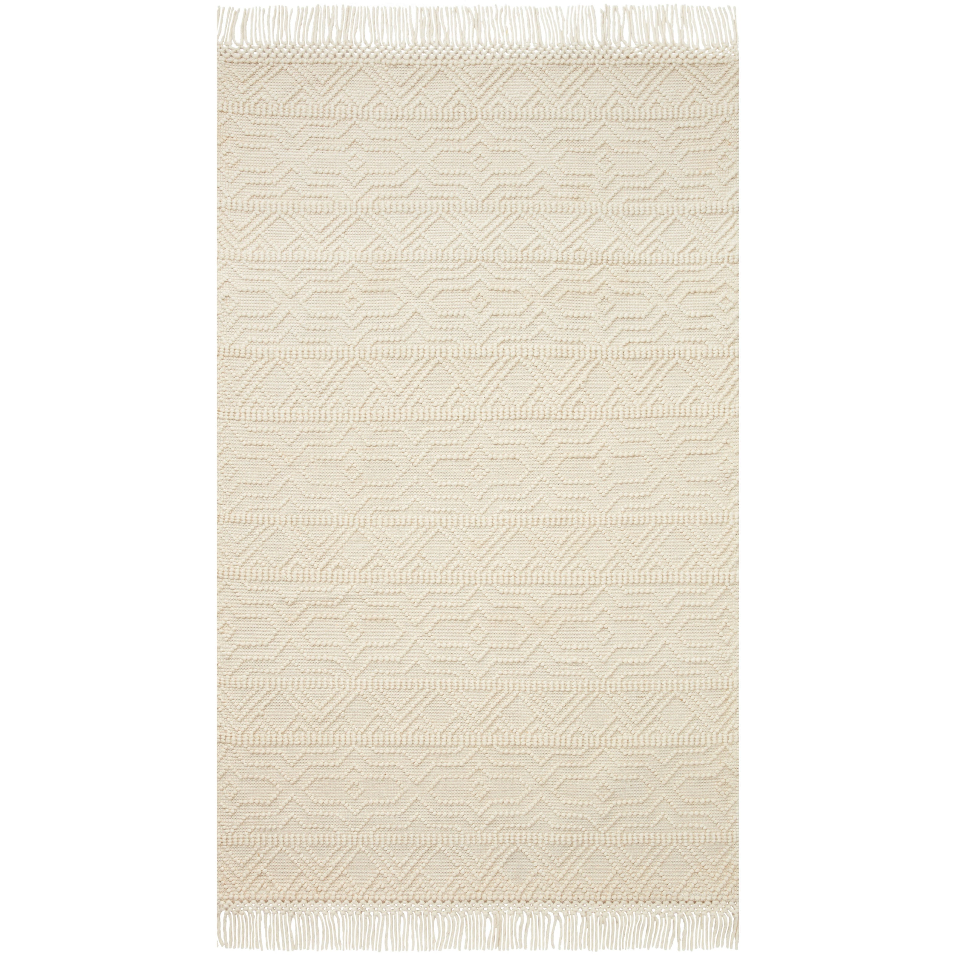 Loloi II Noelle NOE-04 Ivory / Ivory Rug