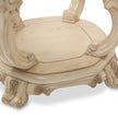 Michael Amini Platine de Royale End Table - Champagne