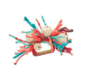 Kim Seybert Coral Spray Napkin Rings, Set of 4