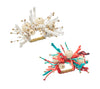 Kim Seybert Coral Spray Napkin Rings, Set of 4