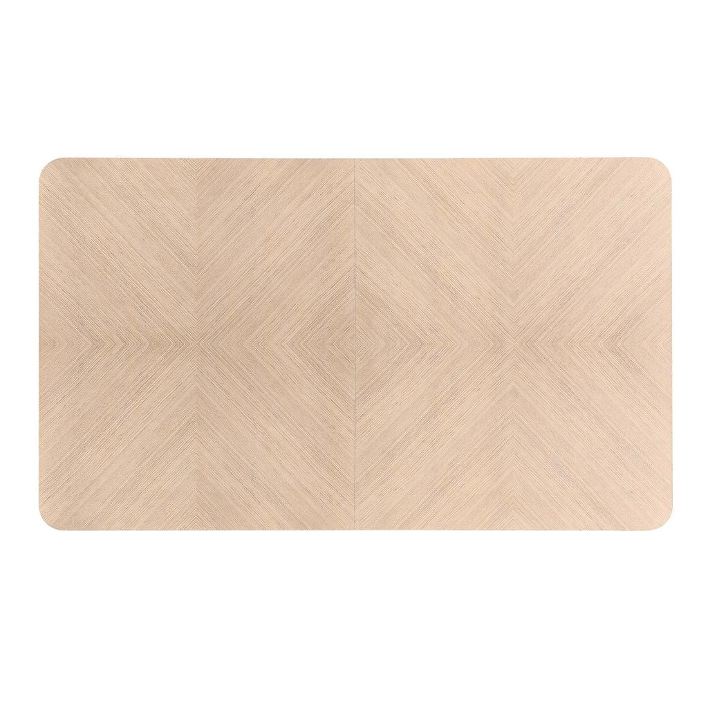 Michael Amini West Kensington Rectangular Dining Table - Sea Salt Caramel